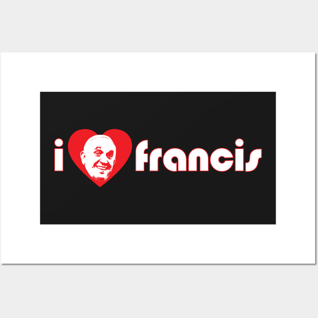 I Heart Francis Wall Art by noranovak